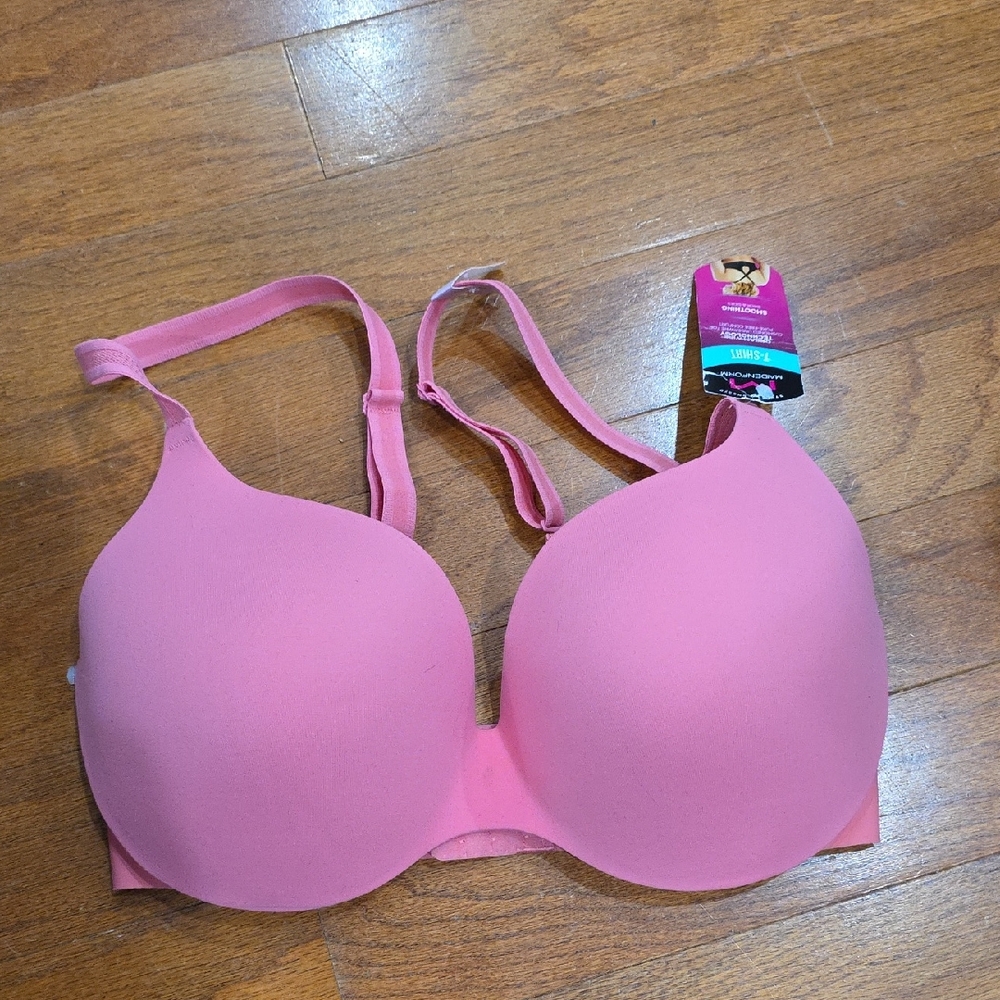 Maidenform Pink T-Shirt Bra with Adjustable Straps‎